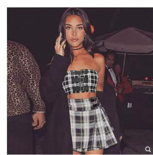 Plaid trousers
